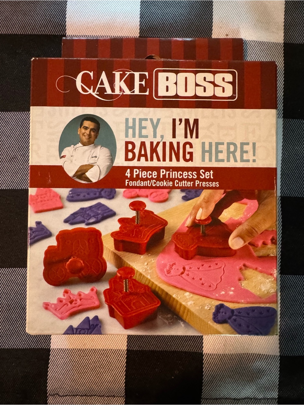 Cake Boss - Princess - Spring Loaded Cookie Cutter Set - 4 Pieces